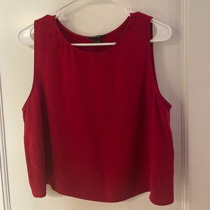 Forever21 Size L Red Crop top